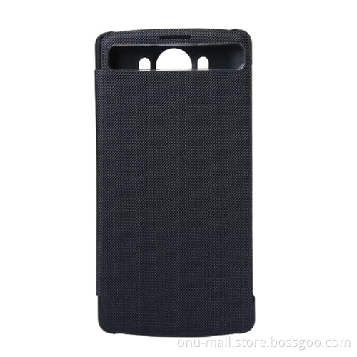 High quality Clothes Texture Horizontal Flip Leather Case for LG V10 Phone Case